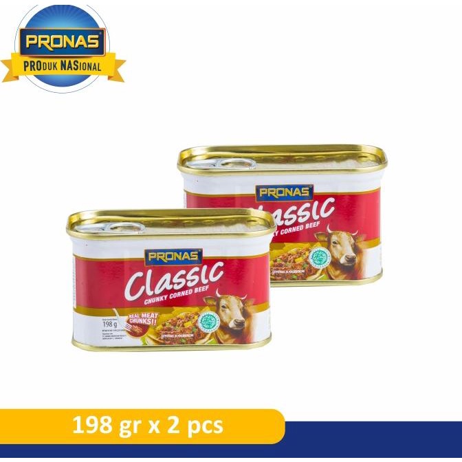 

vaargavaldian5678 PRONAS Kornet Sapi dengan Daging Suwir 198 g (CHUNKY) Bundling 2 pcs TERLARIS TERPERCAYA ORIGINAL