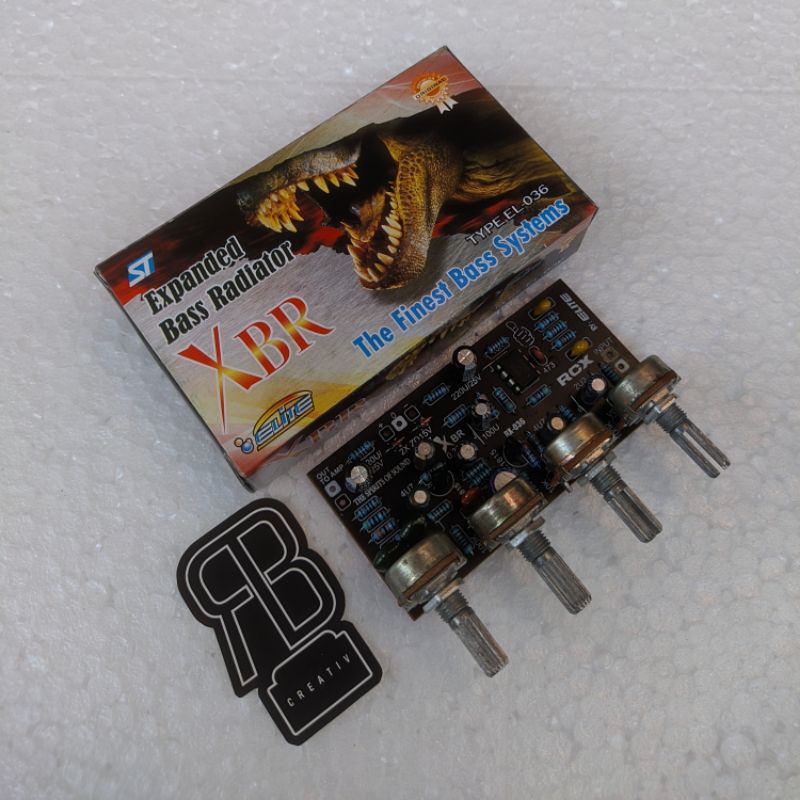 TONE CONTROL XBR MONO + SUBWOOFER