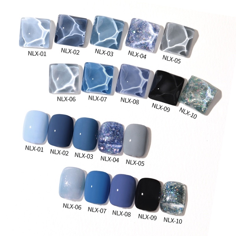 [FLASHES] NLX NAILS POLISH GEL KUTEK GEL 15ml Soak Off UV Gel