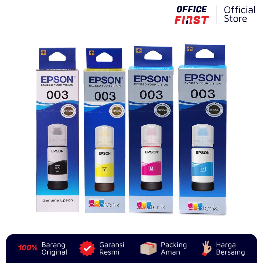 Tinta EPSON 003 Warna Color / L5190 L3150 L3110 L1110 L3100 L3101