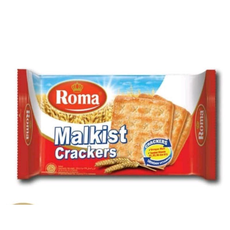 

BISKUIT ROMA MALKIST CRACKERS 135 GRAM