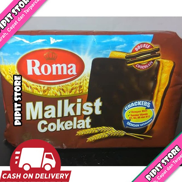 

Roma Malkist Cokelat 135 gram Coklat