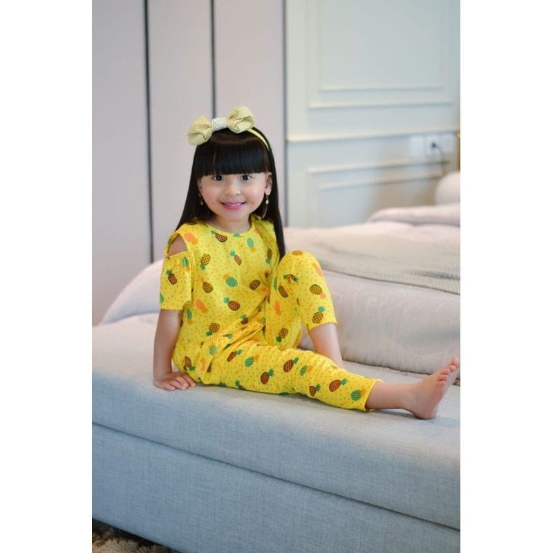 sabrina set flowkids daily 2-5 tahun/ setelan anak perempuan murah