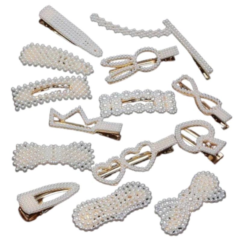 18 Varian Jepit Rambut Mutiara Korea / Hair Pin / Jepitan Rambut / Pin rambut / Pearl Hair Pin / Hair Clip ACC16