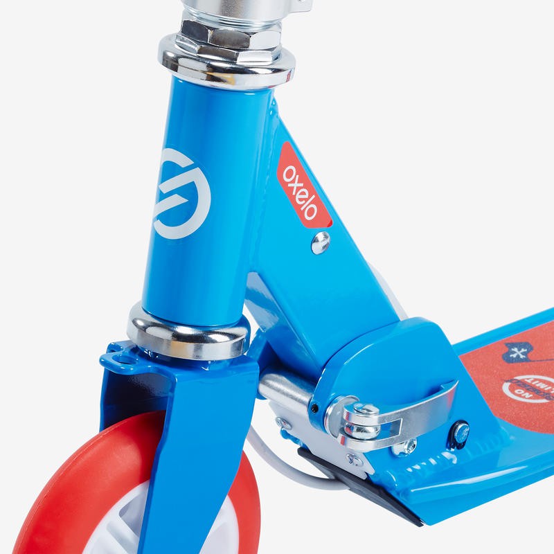 OXELO Play 5 Children's Scooter with Brake Skuter Anak Umur 4-6 Tahun