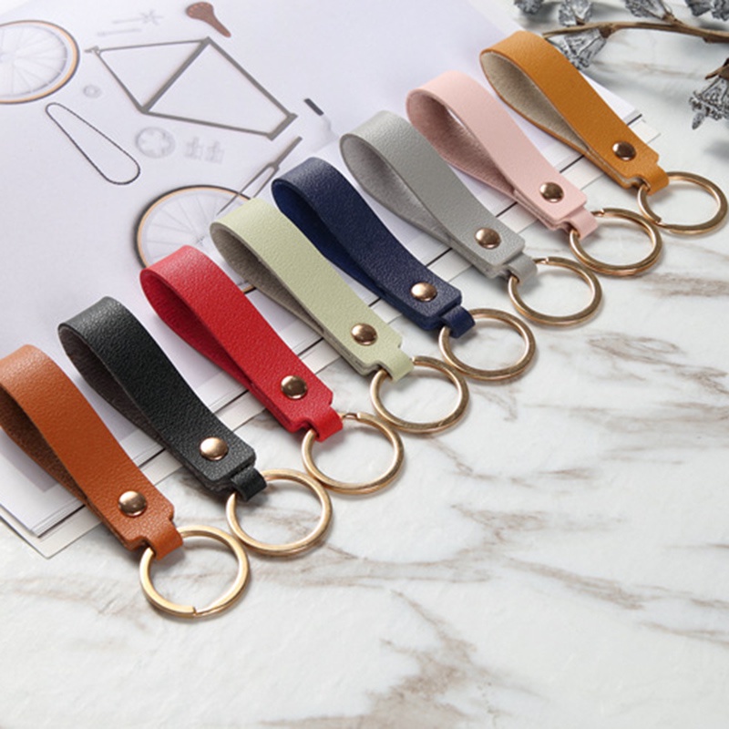 Gantungan Kunci Mobil Casual Bahan Kulit Pu