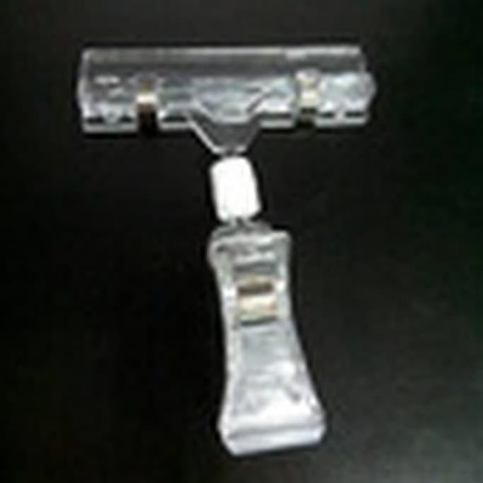 

La8765- Price Tag Label Harga Jepit Bening 11 Cm