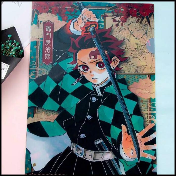 

Clear File / Map/ File Holder Anime Demon Slayer : Kimetsu No Yaiba A4 - A.Tanjiro