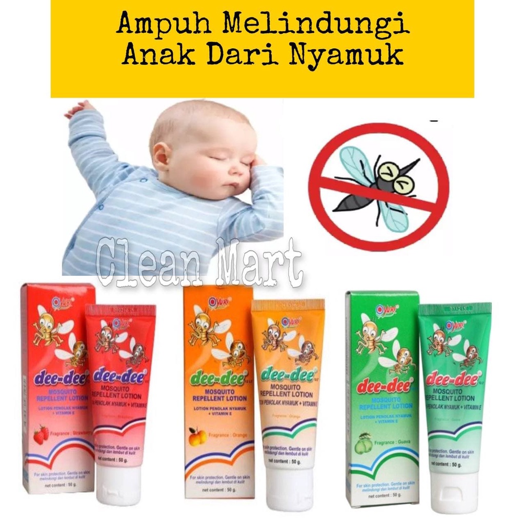 LOTION ANTI NYAMUK DEEDEE 50G LOTION ANTI NYAMUK DEE DEE 50G Krim Lotion Losion Bayi Anak Anti Nyamuk Lotion Ampuh Anti Nyamuk Untuk Anak dan Bayi