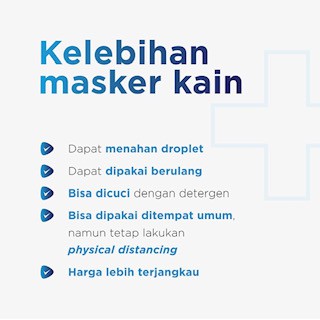 EXTERSHIELD MASKER KAIN 100% KATUN NON MEDIS 3 PLY PAKET UKURAN ANAK-ANAK