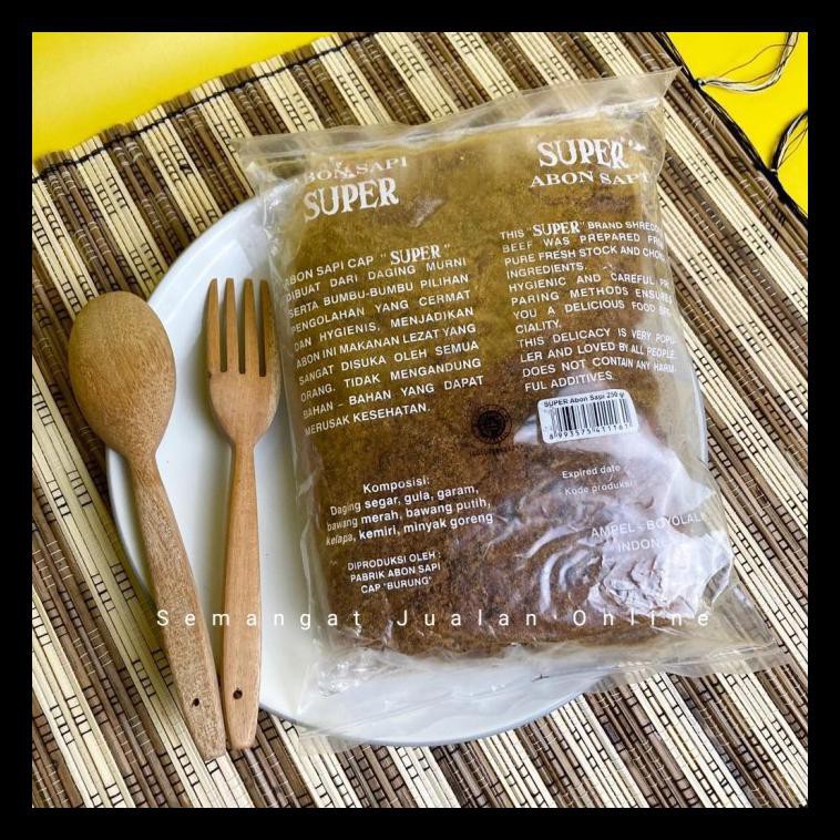 

UPDATE! ABON SAPI SUPER BOYOLALI 250GR PALING MURAH
