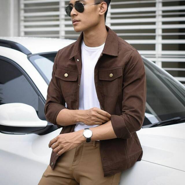 CANVAS SUEDE TRUCKER