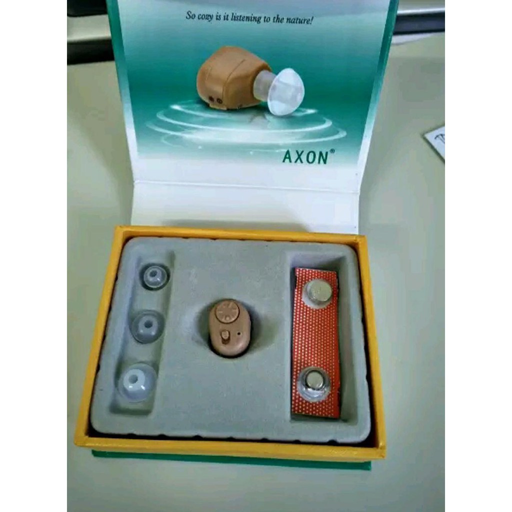 LJP alat bantu dengar axon k 86 iTE on OFF