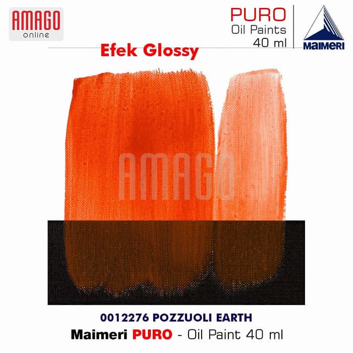 MAIMERI PURO - OIL PAINT - PUZZUOLI EARTH - 40ML - M0012276