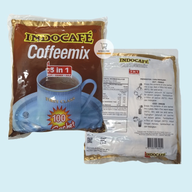 Indocafe Coffee Mix isi 100 (pack 10renceng)