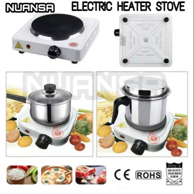 220V 500W Kompor Listrik Mini Hot Plate Electric Cooking Heater Syove 500W