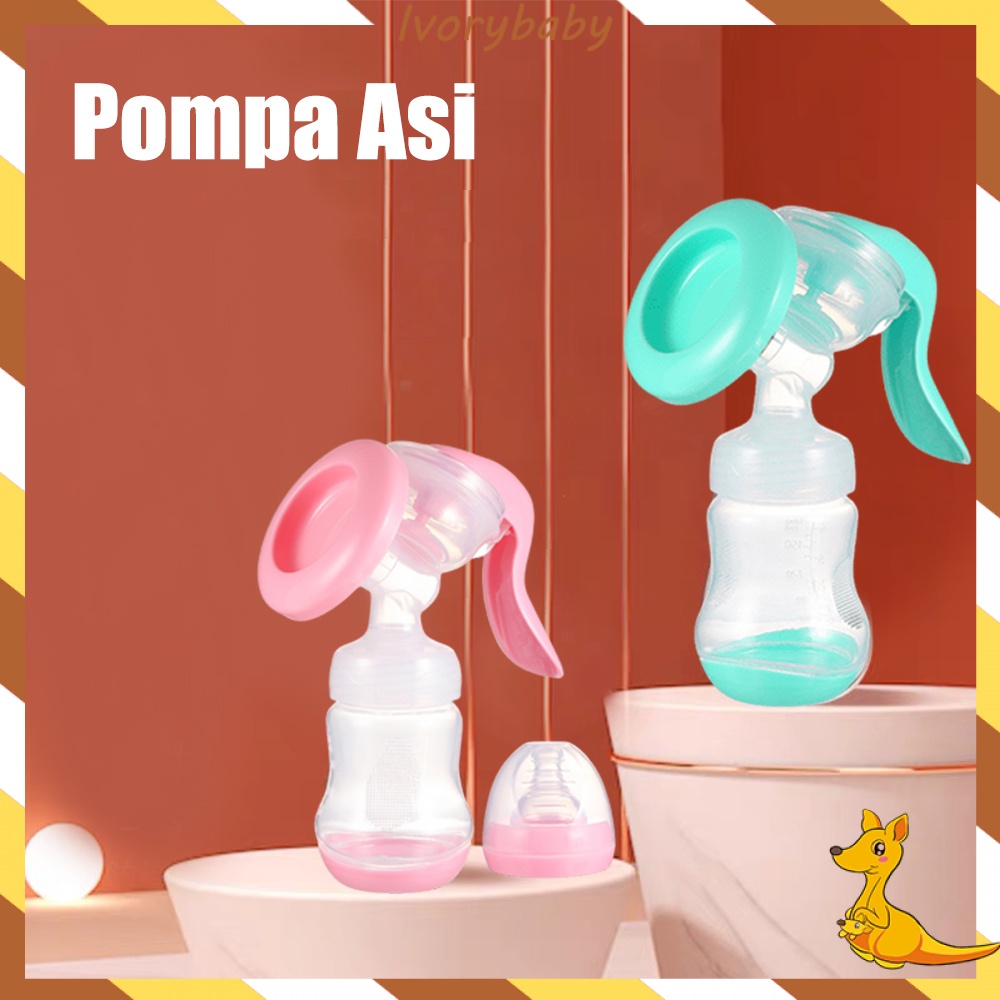 Ivorybaby Pompa asi manual kapasitas tinggi 180ml breast pump BPA Free