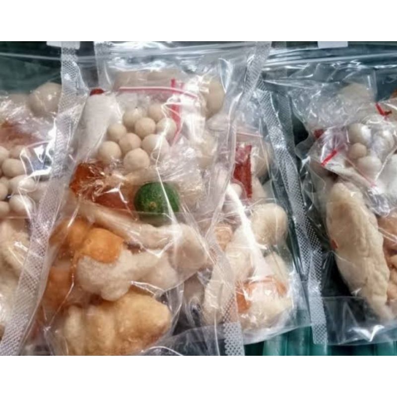 PAket 1kg// baso Aci tulang rangu isi 8pack//termurah