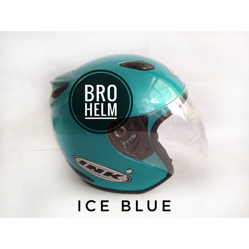 

helm ink Ice Blue [PAKE KARDUS]