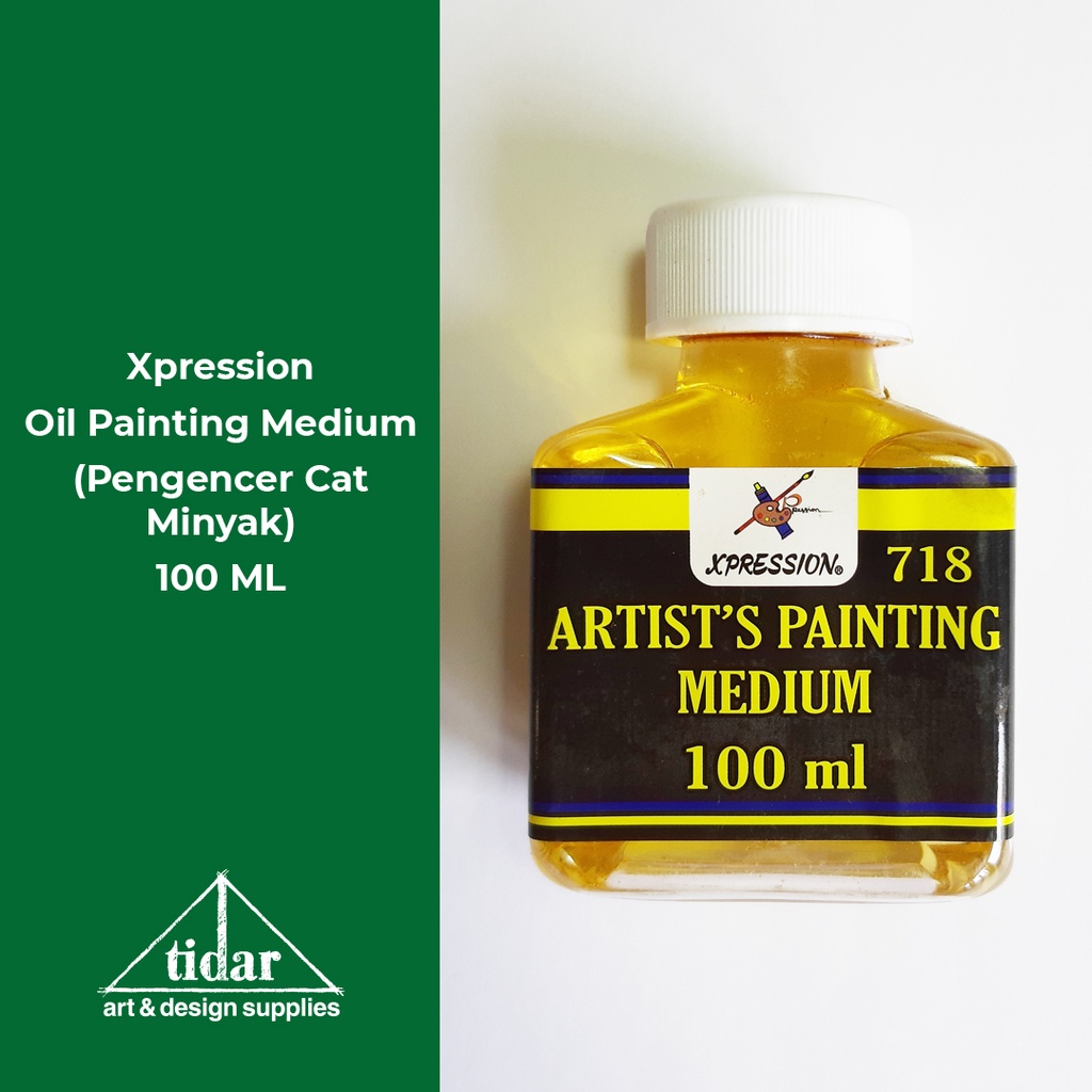 Xpression Artist's Painting Medium 718 / Pengencer Cat Minyak 100 ML