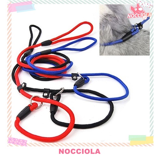 Tali anjing Rantai anjing nylon pet rope pet leash pet chain dog training leash tali anjing