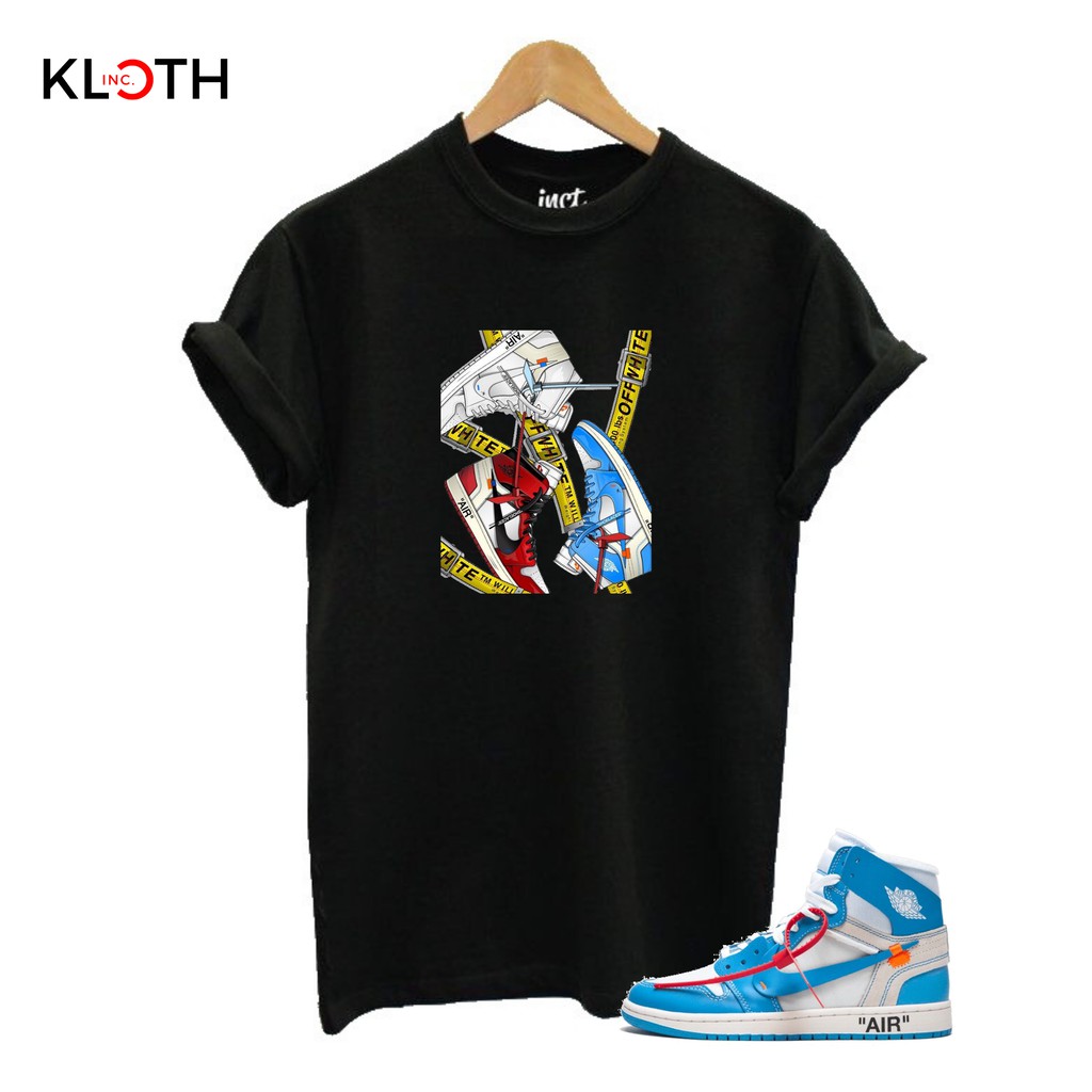 Kaos Hypebeast Streetwear / Air Jordan 1/ Simpson / Squidward / Nike Air / Supreme