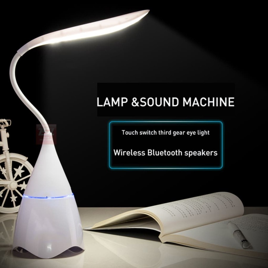 PROMO!!!! LAMPU LED MEJA BELAJAR SPEAKER BLUETOOTH MUSIC LAMP + SPEAKER BLUETOOTH - Desk Lamp LED With Bluetooth Speaker - Lampu Meja Dengan Speaker Bluetooth - speaker Bluetooth - LAMPU MEJA HIAS - LAMPU MEJA BELAJAR KEREN - LAMPU MEJA HIASAN