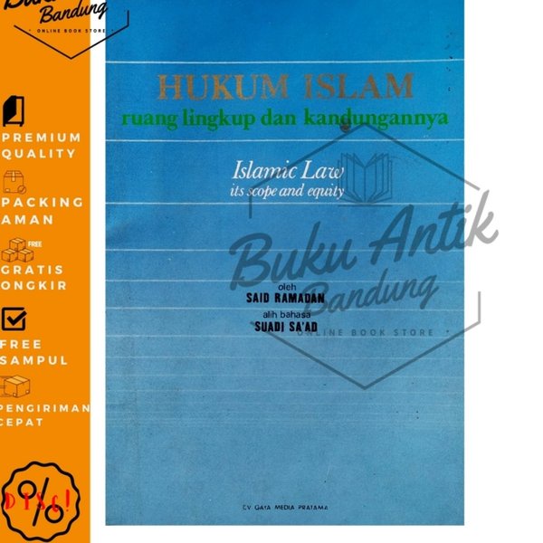 

Hukum Islam Ruang Lingkup dan Kandungannya Said Ramadan Al Buthi