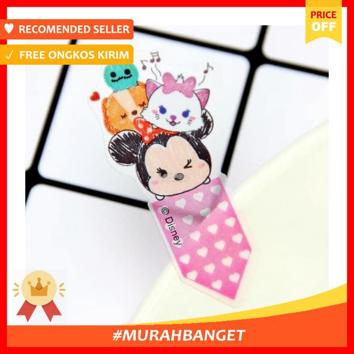 

Pooh Disney Tsum Tsum Bookmark Sticker Kawaii Pooh Edition - Pengikat & Perekat - Stiker