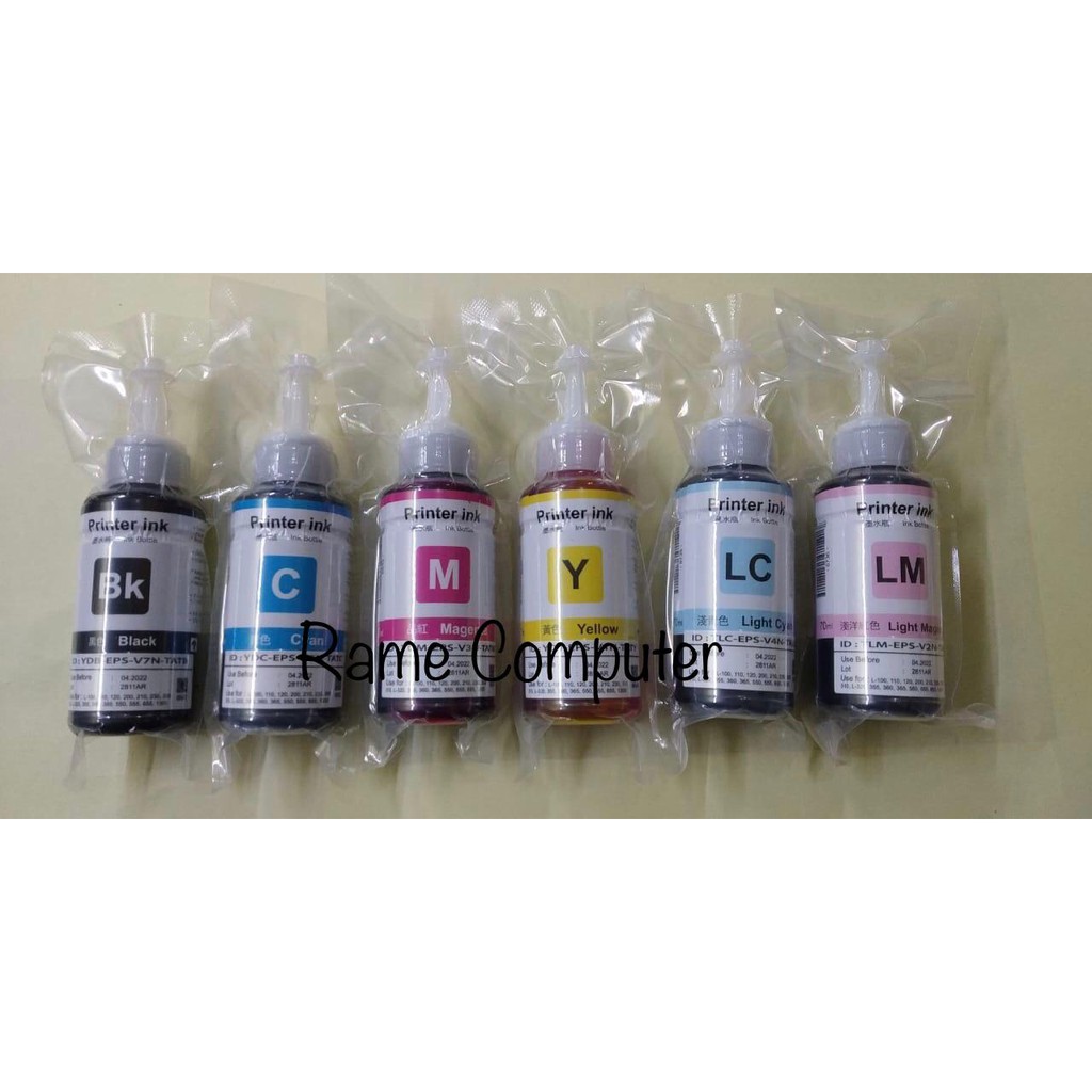 Tinta EPSON L800 L805 L850 L1800 Loose Pack After Market