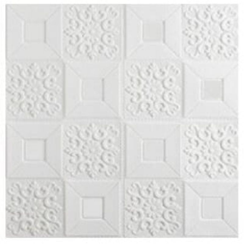 Wallpaper Dinding Foam 3D Sticker