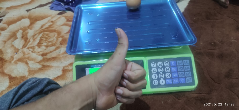 Timbangan Digital Cmos 30 Kg Telur Laundry Daging Buah Cmos Ds30k