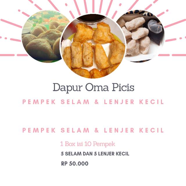 

Pempek Selam dan Lenjer