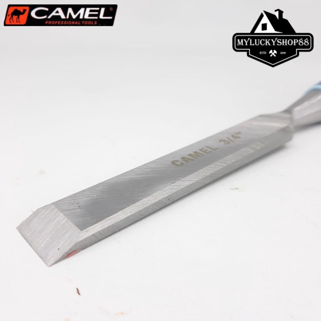 Pahat Kayu Gagang Fiber Camel 3/4&quot; Wood Chisel 0.75 Inch Pisau Ukir