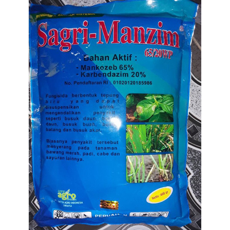 Fungisida Sagri Manzim 400 gr