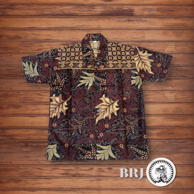 KEMEJA BATIK ANAK COWOK BAJU BATIK ANAK LENGAN PANJANG UMUR 4 - 14 TH