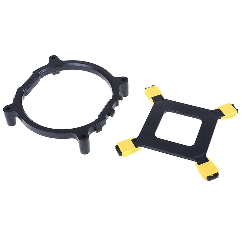 (Ele) 2011 Bracket Holder Kipas Pendingin Cpu Warna Putih