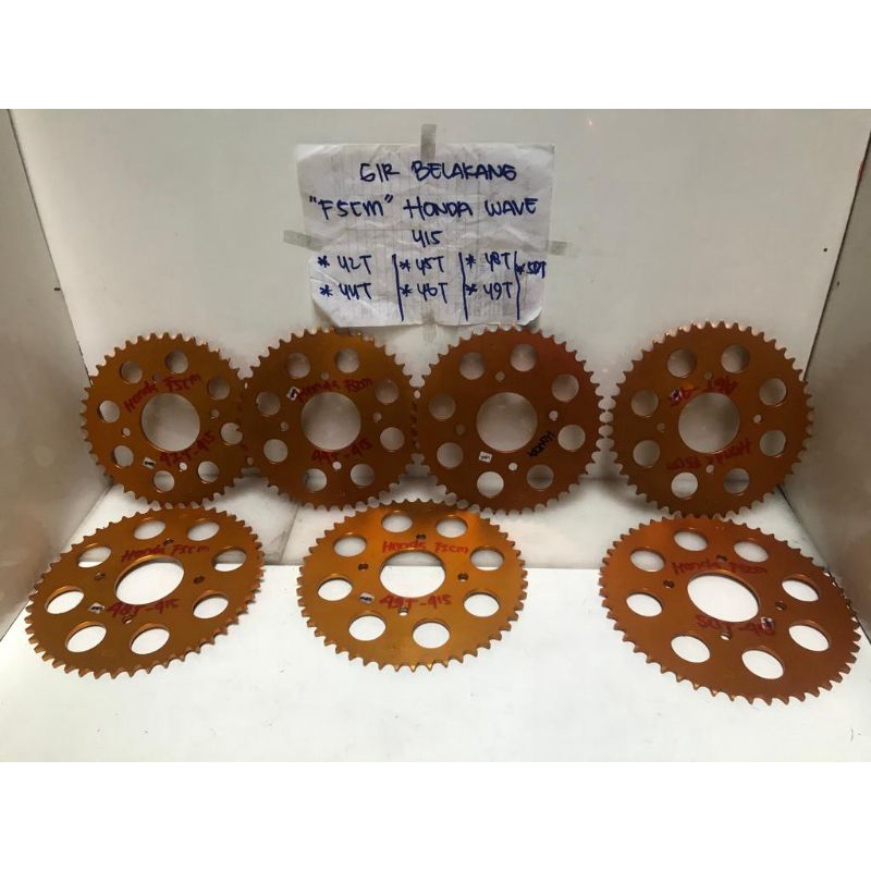 Gir Belakang FSCM Honda Wave 415x