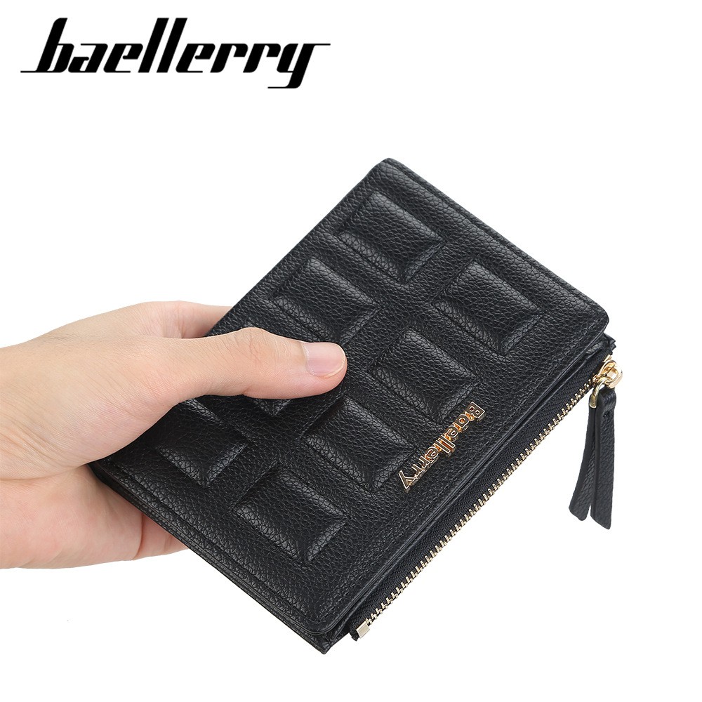 BAELLERRY N1881 Dompet Wanita Kecil Bahan Kulit PU Leather Premium WATCHKITE WKOS