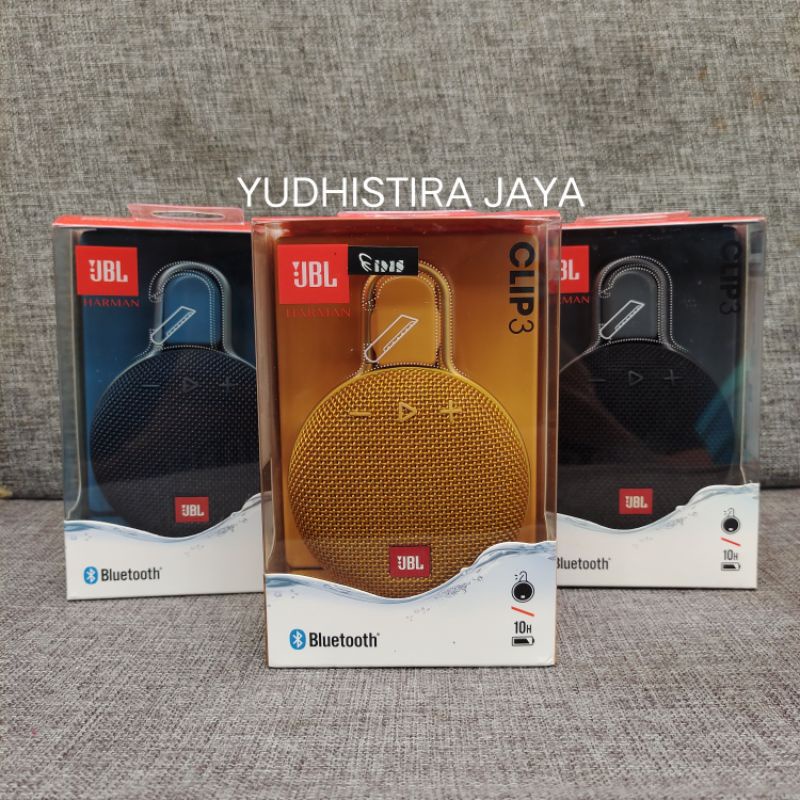 JBL CLIP 3 IMS ORIGINAL PORTABLE SPEAKER