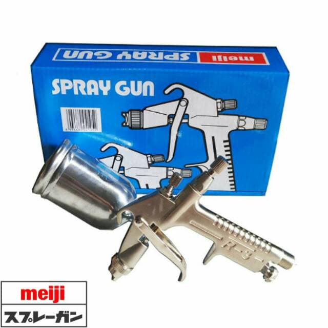 Spray Gun R3 G MEIJI Taiwan Tabung Atas Premium - Meiji R3G