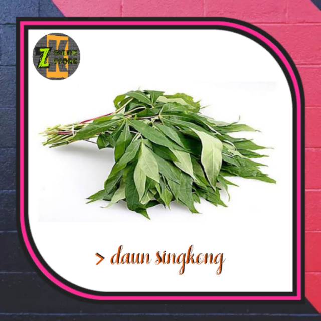 

Daun singkong 1ikat (±200gr)