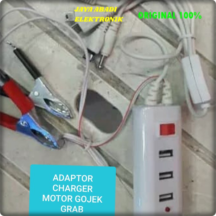 J57 SAVER DC CHARGER 3 USB MOTOR MOBIL POWER AKI ACU SERVER ADAPTOR TRAVEL CHARGER MULTI CAS CASAAN J57  saver dc Charger 3in1 motor mobil dc power Hp Aki Usb SERVER Travel adaptor fast charging batok cas casan super speed travel adaptive adapter cha