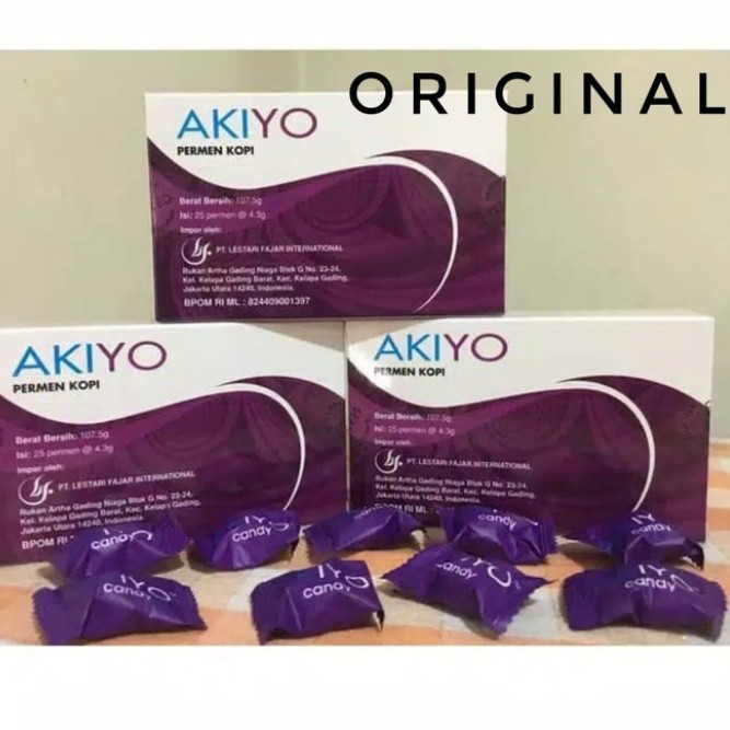 

⭐⭐⭐⭐⭐ Permen Akiyo Candy Original 25pcs