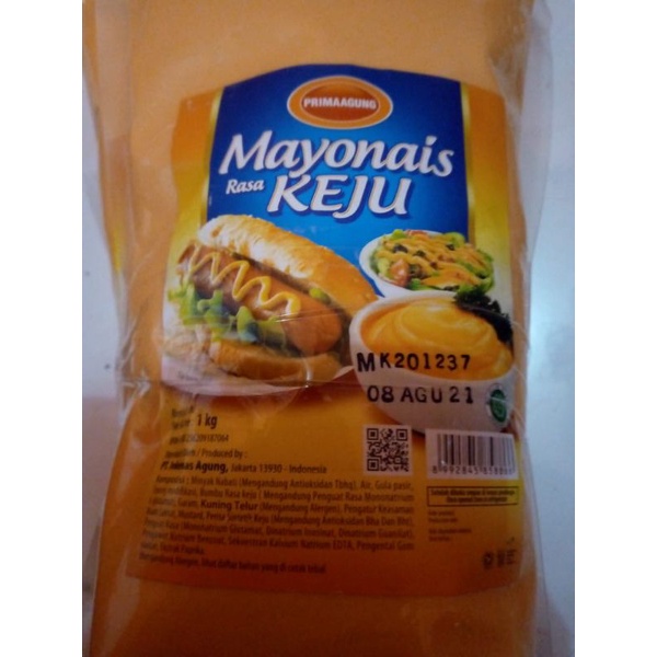 

PRIMA AGUNG MAYONAISE KEJU 1KG