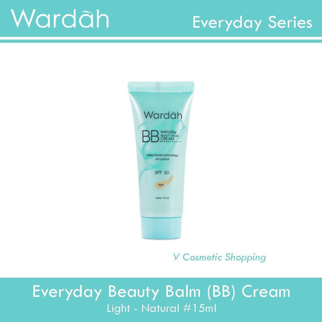 Wardah Everyday BB Cream SPF30 15ml &amp; 30ml