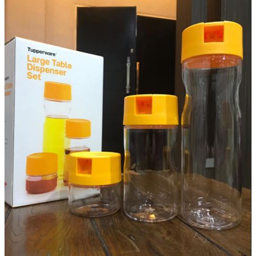 Tupperware tempat minyak aesthetic large table dispenser
