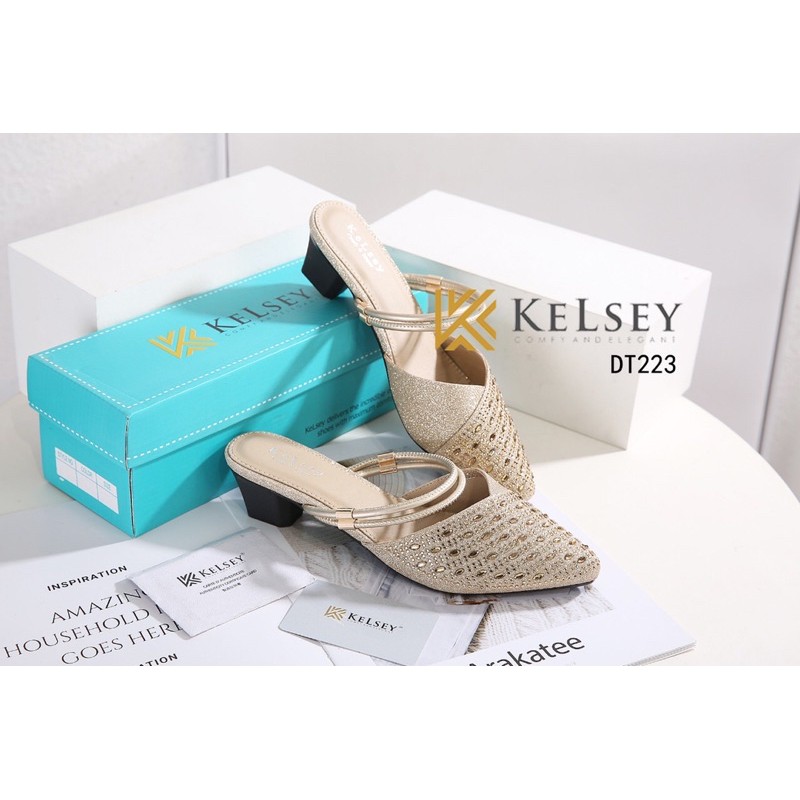 Kelsey Sepatu Heels 5cm Wanita DT223 Sepatu Hak Tahu