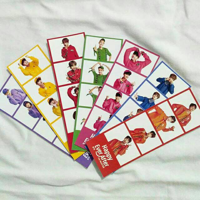 BTS Happy Ever After photostrips