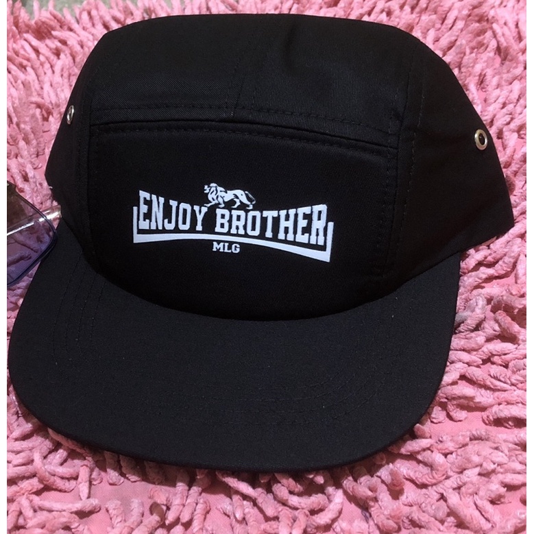 topi 5 panel topi maternal topi enjoy brother topi 5 panel enjoy brother topi casual topi malang top